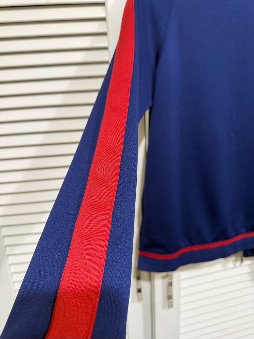 Nike Blue Jacket with Red Accents and FC Barcelona Crest -New - Picture 5 of 6
